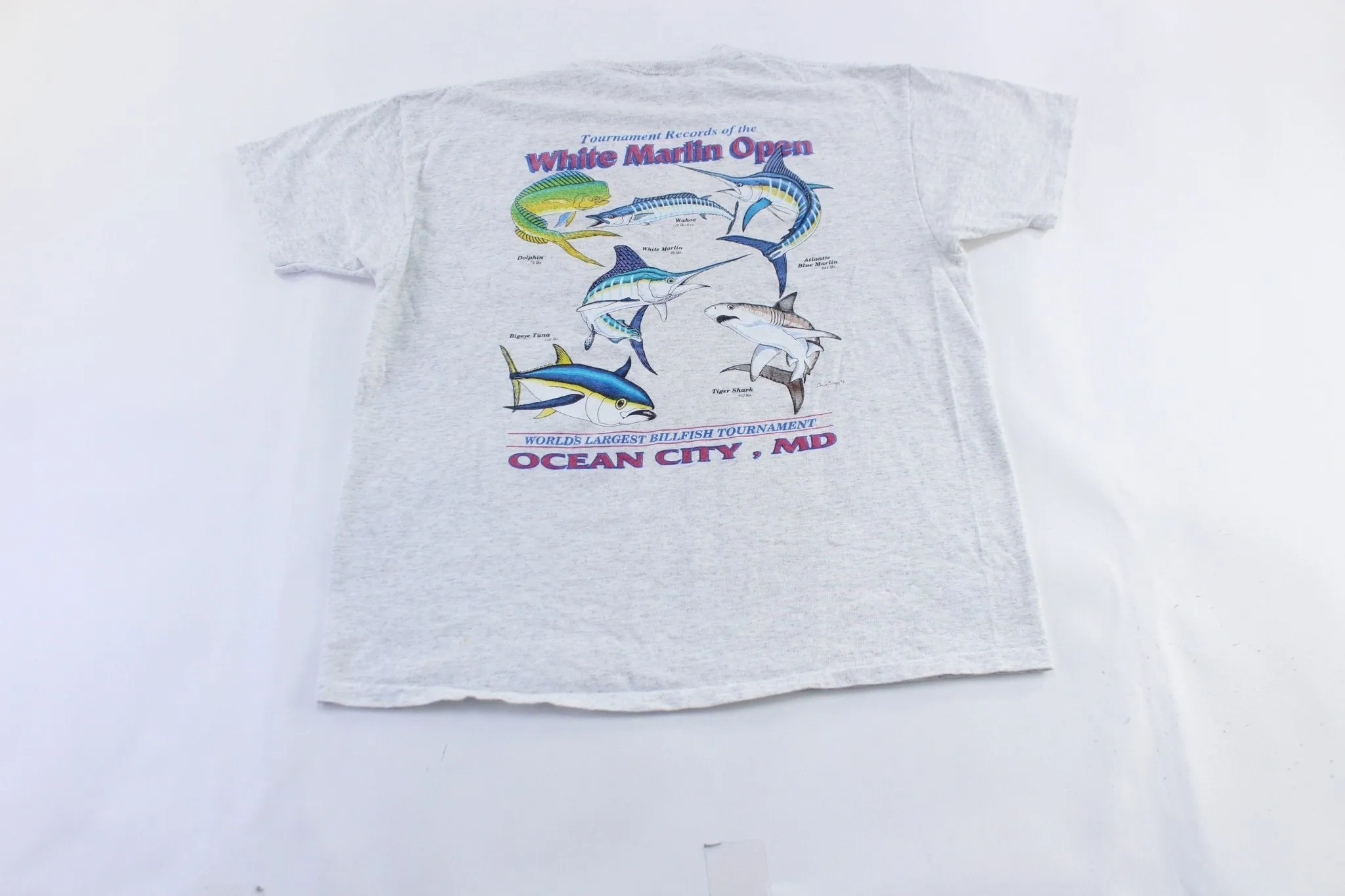 1993 White Marlin Open Billfish Tournament T-Shirt