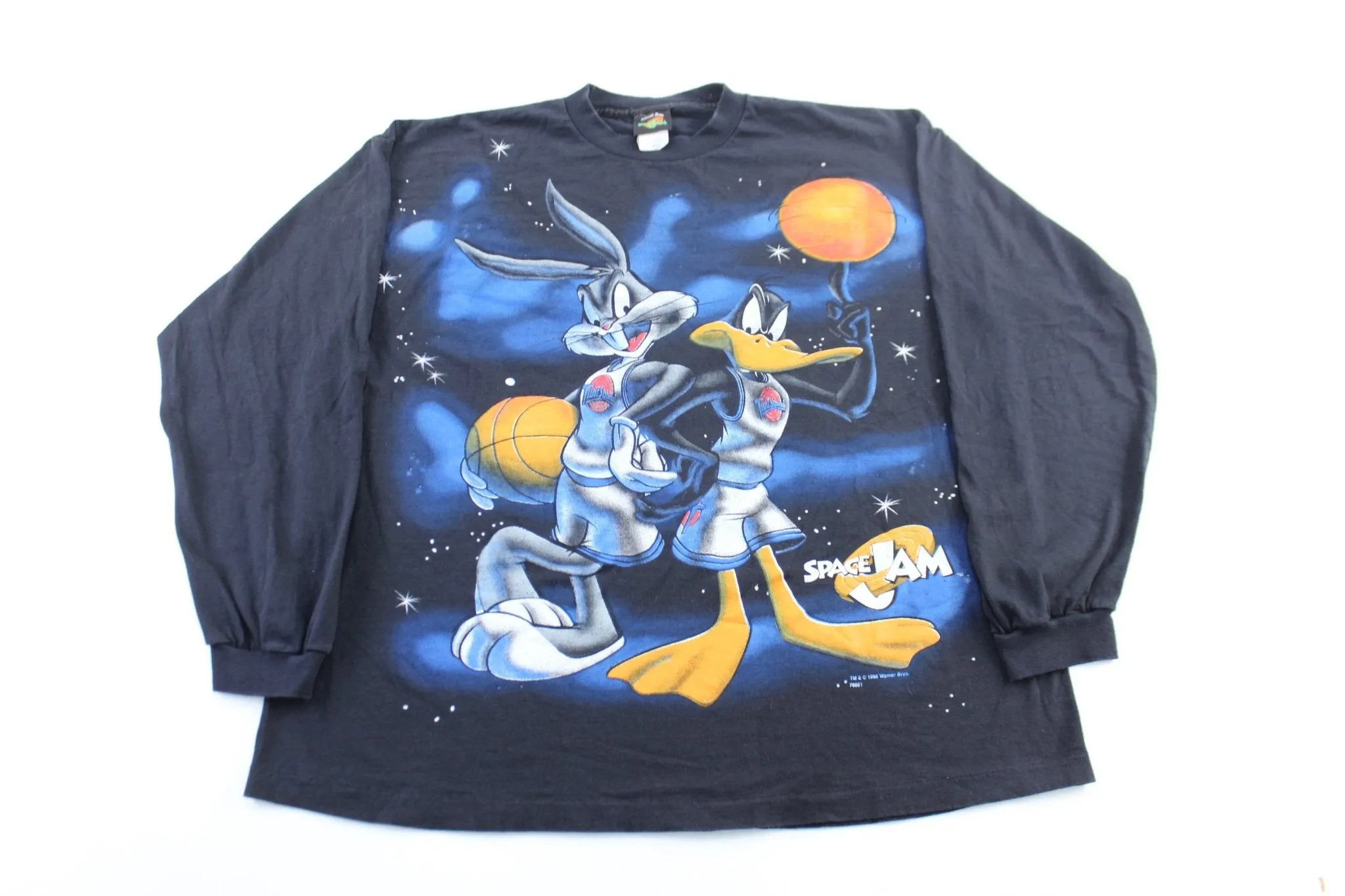 1996 Space Jam Bugs Bunny & Daffy Duck Graphic T-Shirt