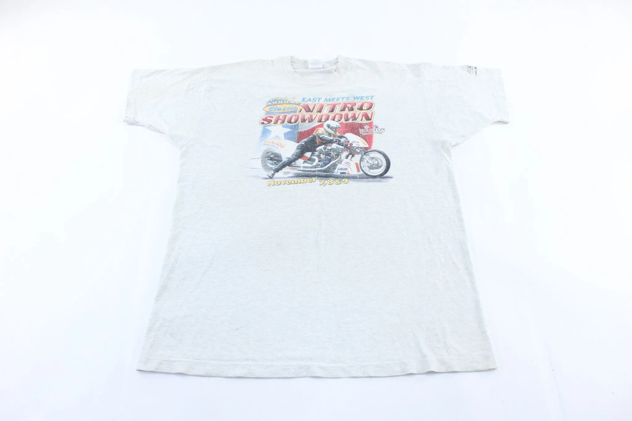 1997 American Drag Bike Association Houston Raceway Park Graphic T-Shirt