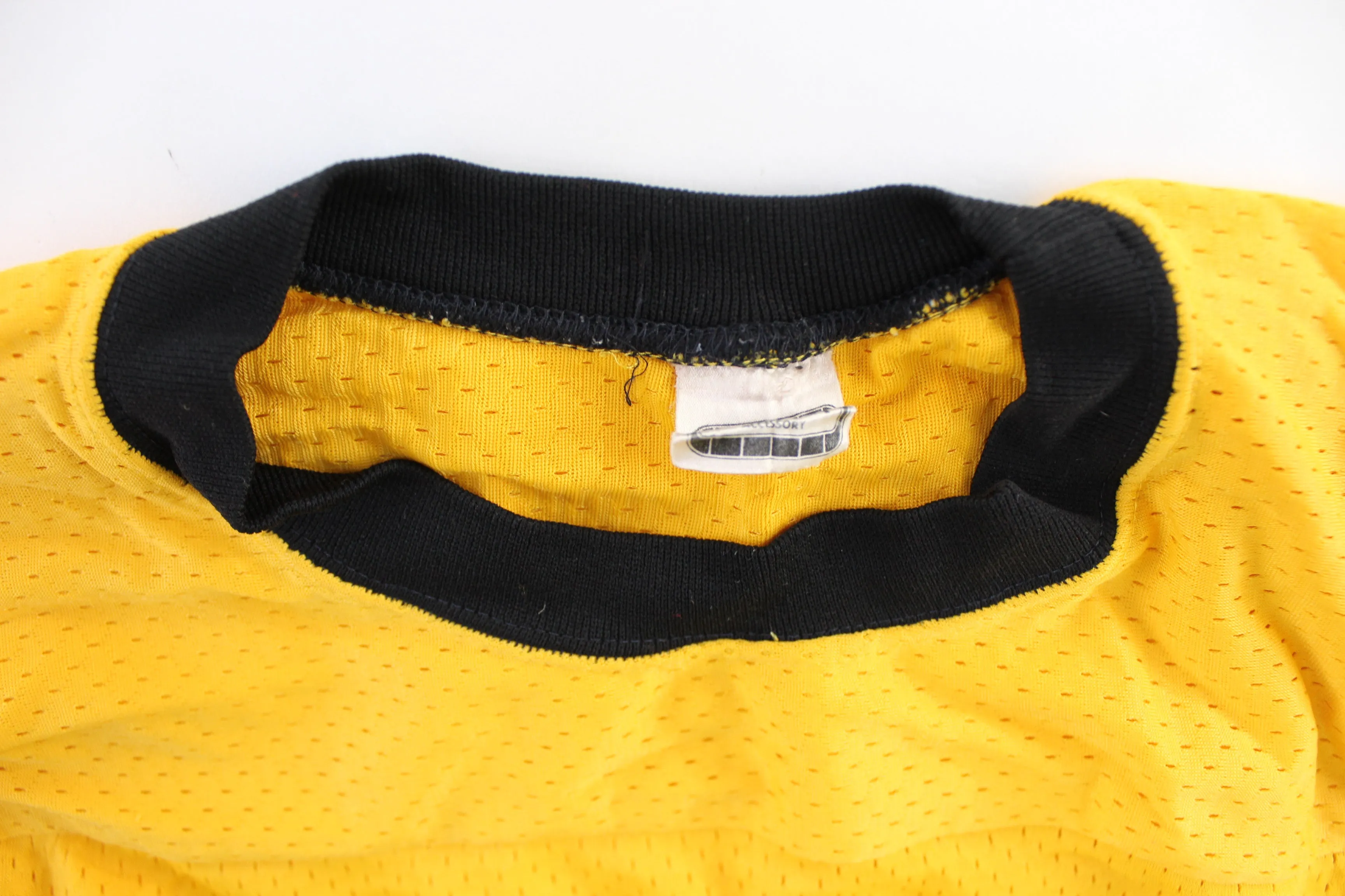 80's Yamaha Racing Yellow & Black Mesh Jersey