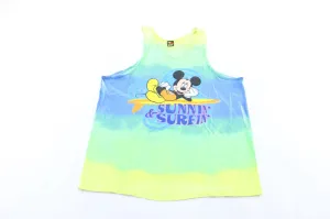 90's Mickey Mouse Tie Dye Sunnin' & Surfin' Tank Top