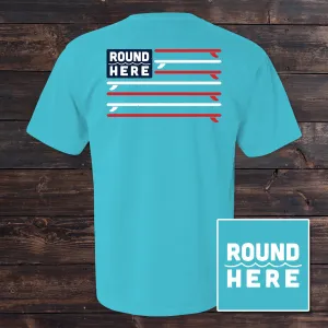 'Round Here Clothing Surfin' Flag