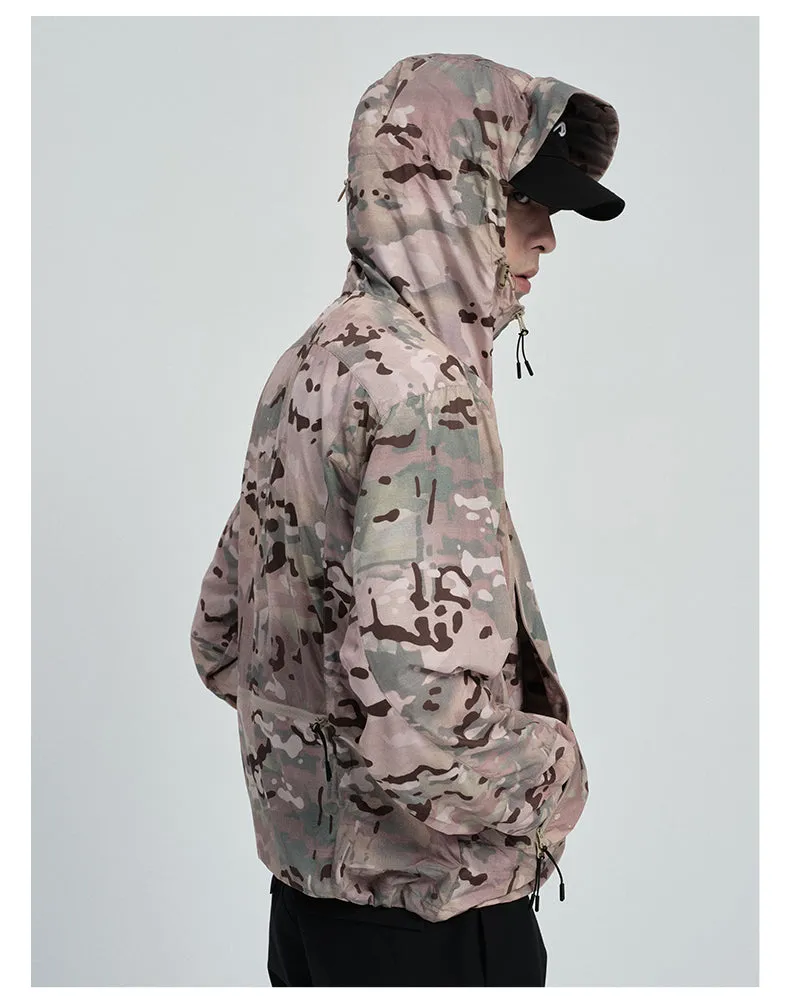 Triple Zipper Sunscreen Clothing