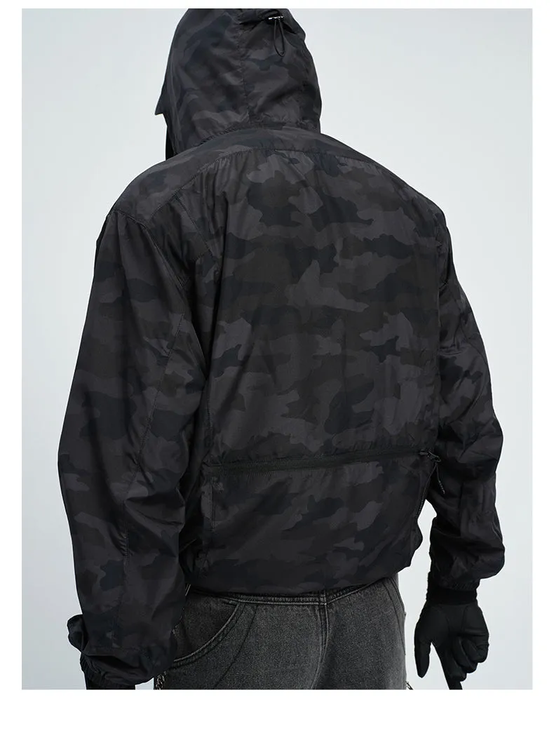 Triple Zipper Sunscreen Clothing