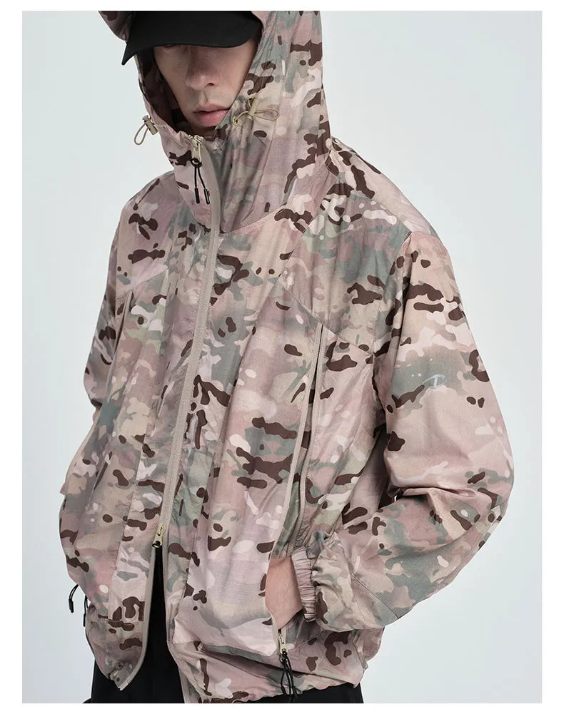 Triple Zipper Sunscreen Clothing