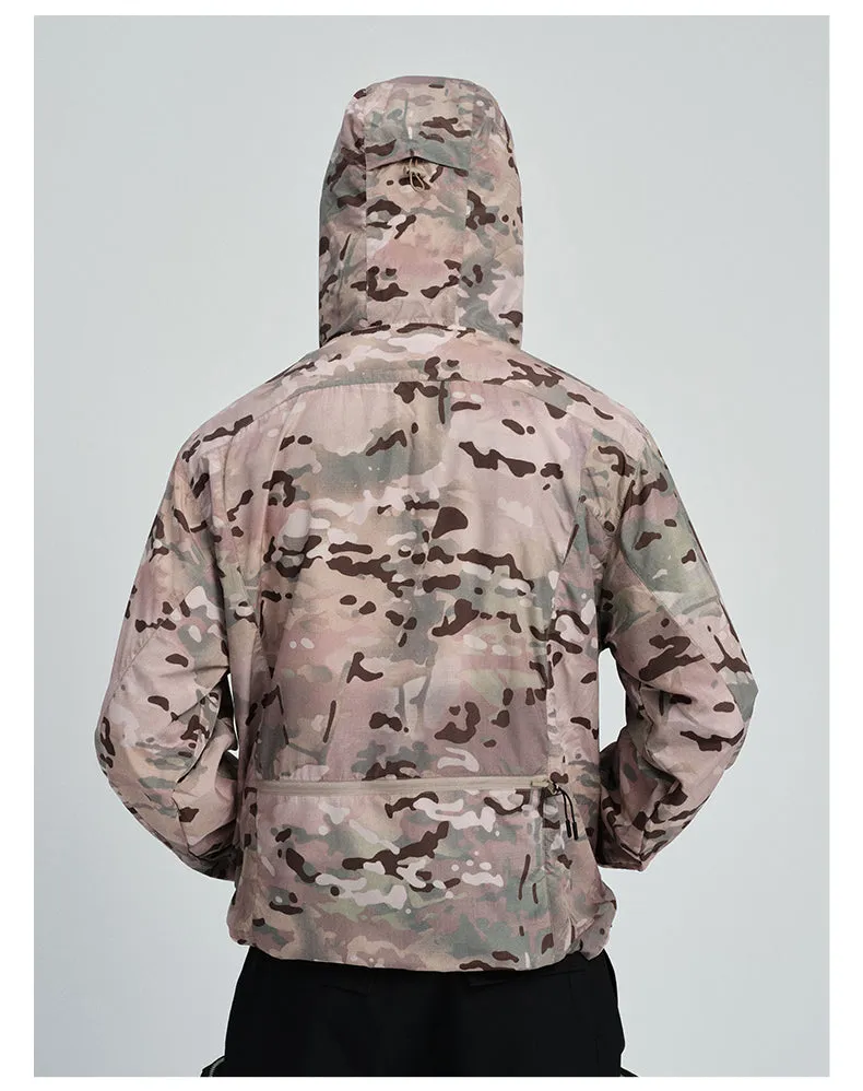 Triple Zipper Sunscreen Clothing
