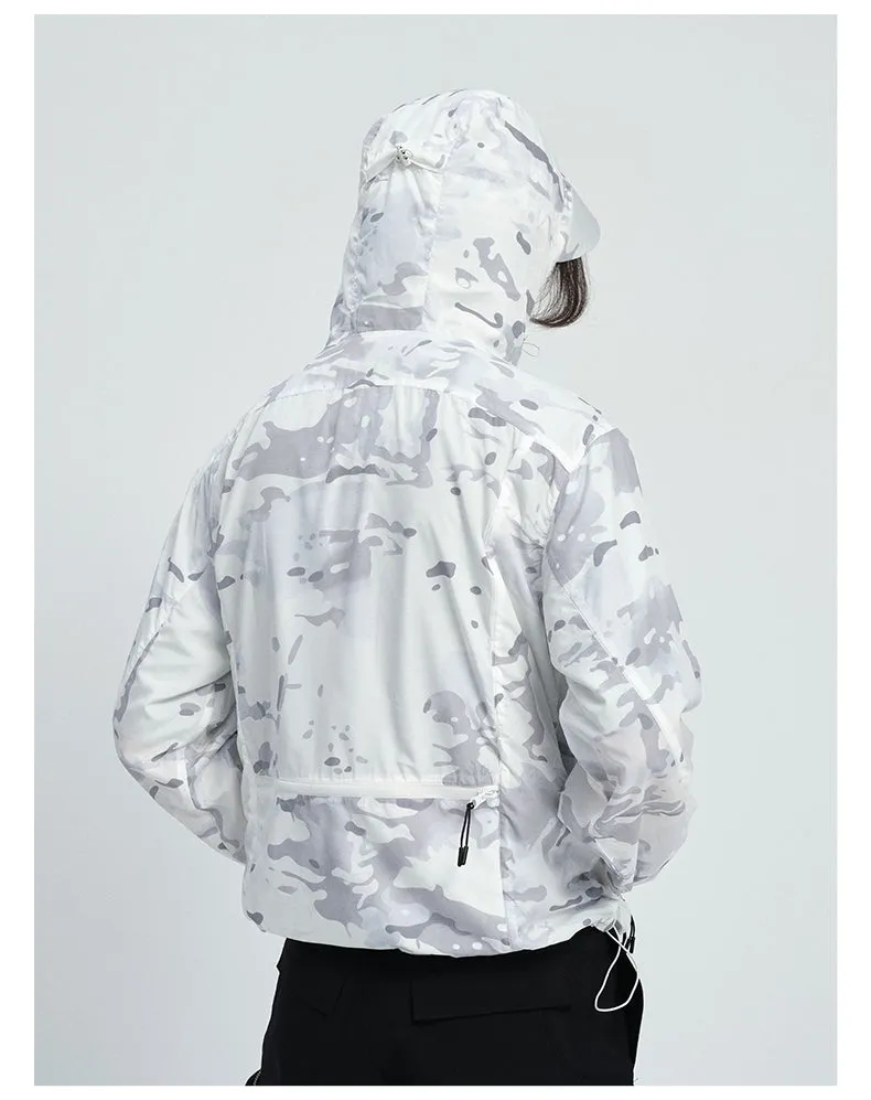 Triple Zipper Sunscreen Clothing