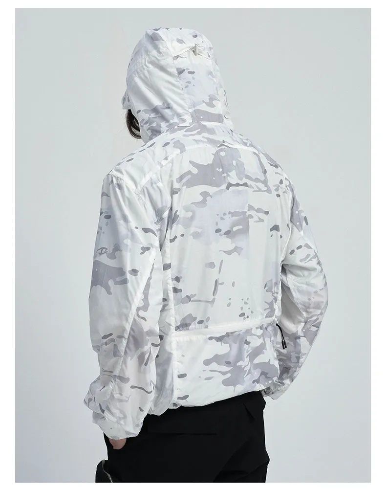 Triple Zipper Sunscreen Clothing